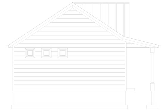 Exterior - Other Elevation for Farmhouse House Plan #1060-304 - 1 bed, 1 bath