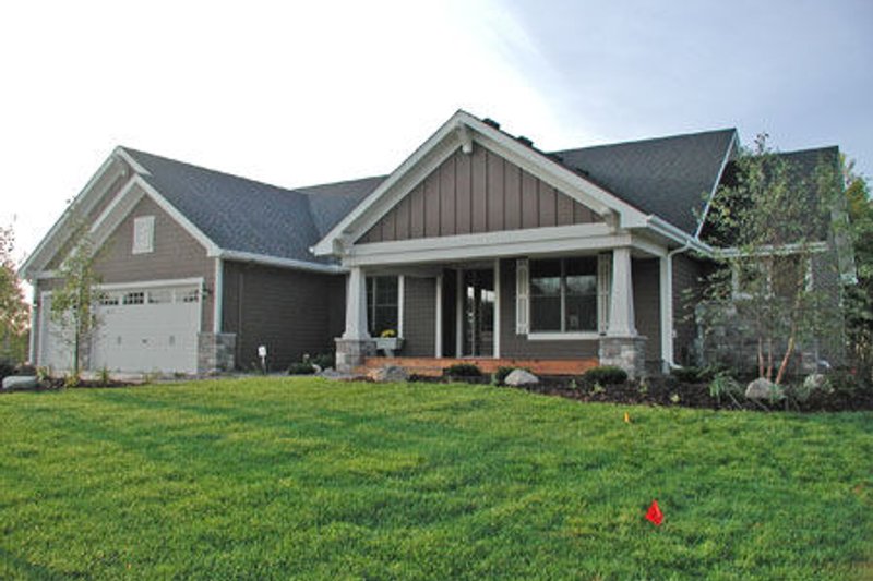Architectural House Design - Photo 1 for Craftsman House Plan #51-355 - 2 bed, 2 bath