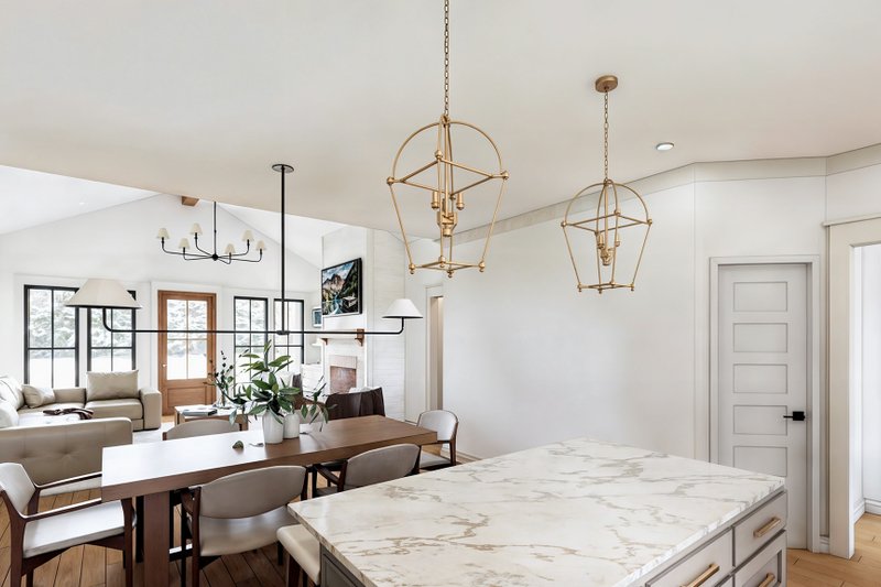 Architectural House Design - Interior - Kitchen 1 for Barndominium House Plan #1074-114 - 3 bed, 2 bath