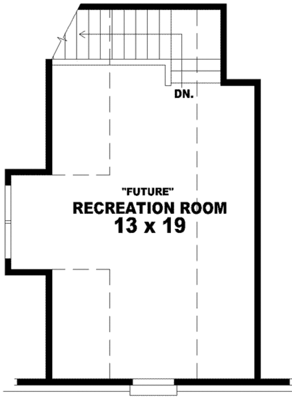 European Floor Plan - Other Floor Plan #81-988