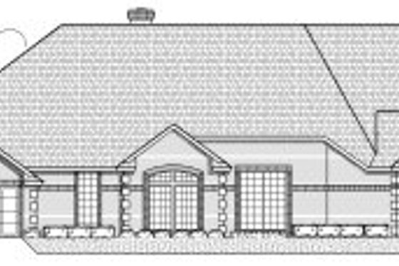 Exterior - Front Elevation for Traditional House Plan #65-234 - 4 bed, 4.5 bath