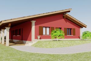 Contemporary Exterior - Front Elevation Plan #542-12