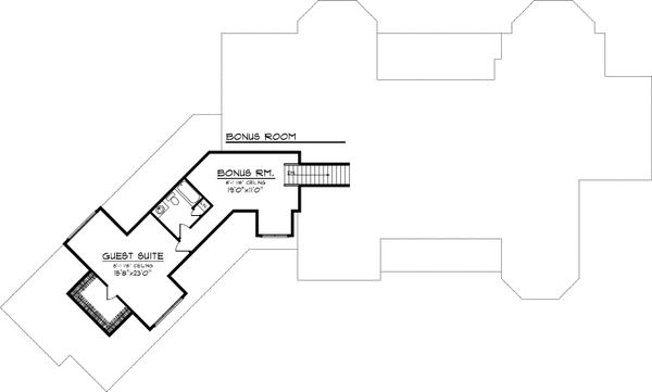 Home Plan - Ranch Floor Plan - Other Floor Plan #70-1063