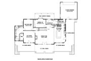 Craftsman Style House Plan - 5 Beds 3 Baths 4258 Sq/Ft Plan #117-1040 Floor 