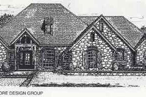 Colonial Exterior - Front Elevation Plan #310-841