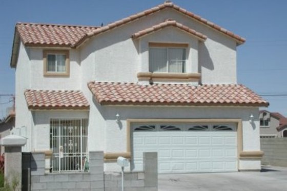 Exterior - Front Elevation 6 for Mediterranean House Plan #1-292 - 3 bed, 2.5 bath