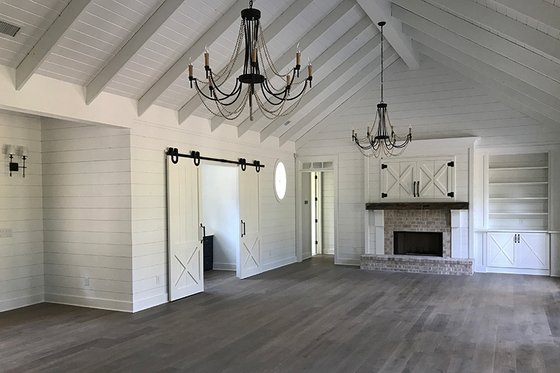 Interior - Family Room 2 for Traditional House Plan #437-83 - 4 bed, 3.5 bath