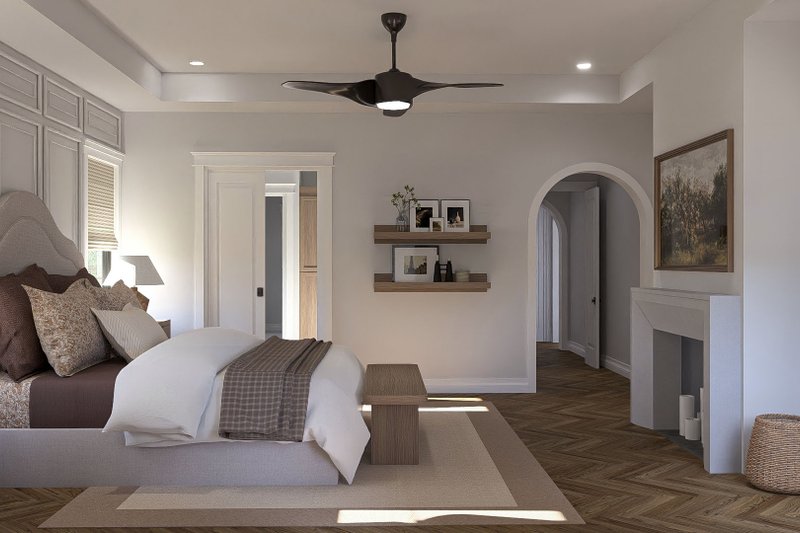 Dream House Plan - Interior - Bedroom for Modern House Plan #455-393 - 5 bed, 4 bath