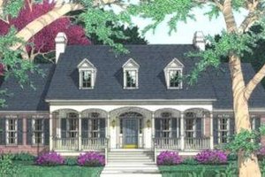 Traditional Exterior - Front Elevation Plan #406-169