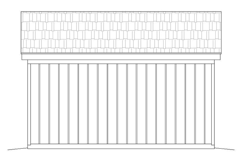 Dream House Plan - Exterior - Rear Elevation for Country House Plan #932-303, 0 bath