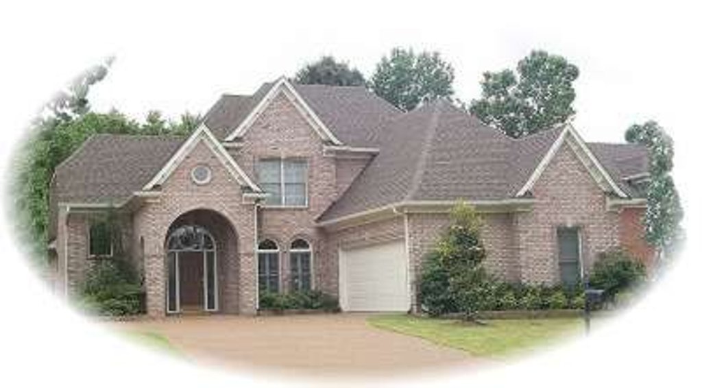 Exterior - Front Elevation 2 for European House Plan #81-1531 - 3 bed, 2.5 bath