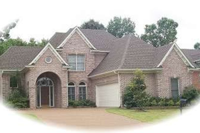 Exterior - Front Elevation 2 for European House Plan #81-1531 - 3 bed, 2.5 bath
