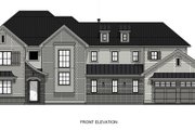 Traditional Style House Plan - 4 Beds 3.5 Baths 3437 Sq/Ft Plan #1069-38 Exterior 