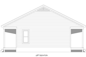 Exterior - Other Elevation for Southern House Plan #932-889 - 1 bed, 1 bath