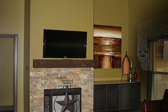 Interior - Family Room 1 for Traditional House Plan #17-2400 - 3 bed, 2.5 bath
