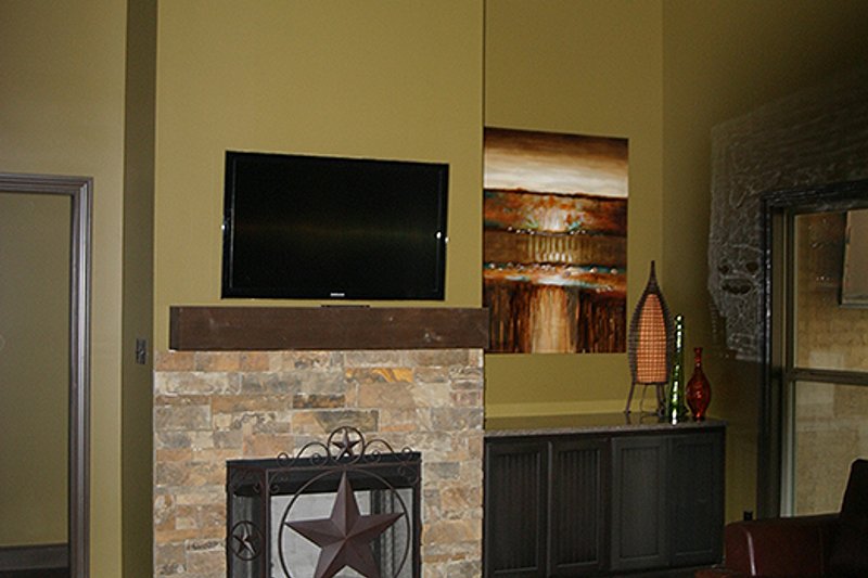 Architectural House Design - Interior - Family Room 1 for Traditional House Plan #17-2400 - 3 bed, 2.5 bath