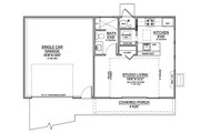 Modern Style House Plan - 0 Beds 1 Baths 400 Sq/Ft Plan #1073-46 