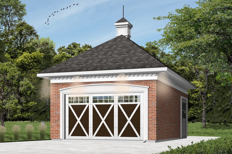 Dream House Plan - Colonial Exterior - Front Elevation Plan #23-425