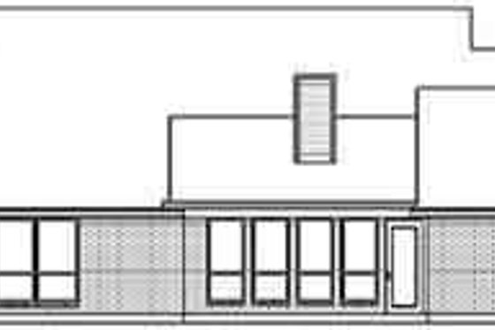 Exterior - Rear Elevation for Colonial House Plan #84-198 - 3 bed, 3 bath