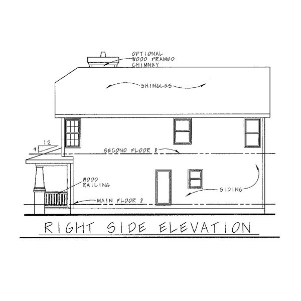 Floor Plan - Other Floor for Craftsman House Plan #20-1752 - 3 bed, 3 bath