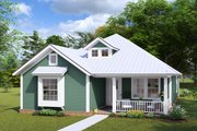 Craftsman Style House Plan - 3 Beds 2 Baths 1376 Sq/Ft Plan #20-1887 