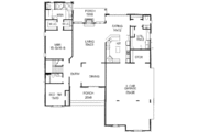 European Style House Plan - 4 Beds 4.5 Baths 3356 Sq/Ft Plan #15-258 
