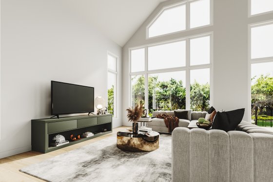 Interior - Family Room for Cottage House Plan #23-2766 - 3 bed, 2 bath