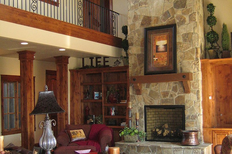 Architectural House Design - Great room photo of Craftsman style home