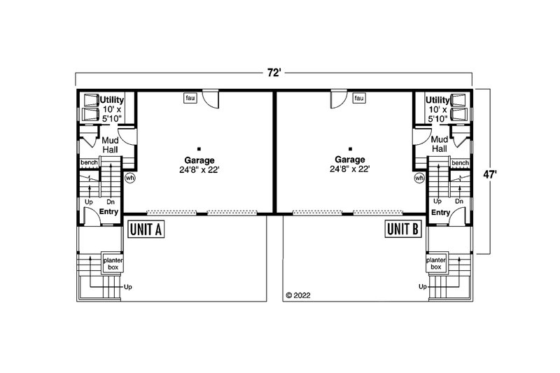 House Plan Design - Floor Plan - Lower Floor for Contemporary House Plan #124-1305 - 6 bed, 4 bath
