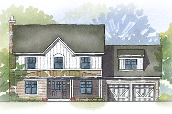Country style, elevation