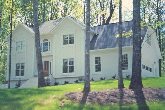 Exterior - Front Elevation 4 for Colonial House Plan #30-286 - 3 bed, 2.5 bath