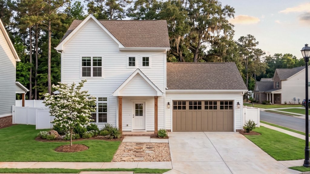 Exterior - Front Elevation 2 for Traditional House Plan #455-782 - 3 bed, 2.5 bath
