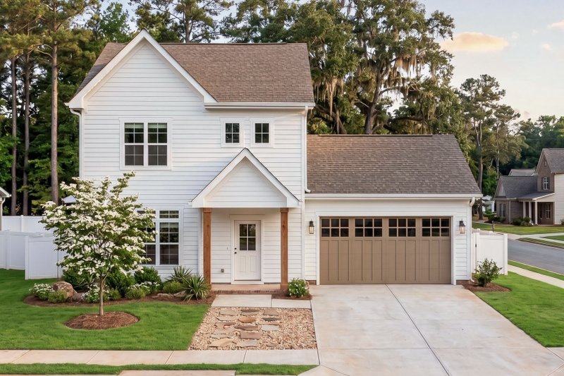 Dream House Plan - Exterior - Front Elevation 2 for Traditional House Plan #455-782 - 3 bed, 2.5 bath
