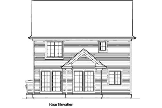 Exterior - Other Elevation for Traditional House Plan #48-136 - 3 bed, 2.5 bath