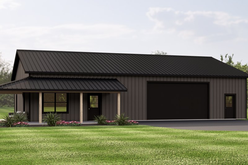 Barndominium Style House Plan - 1 Beds 1 Baths 2880 Sq/Ft Plan #1064-392