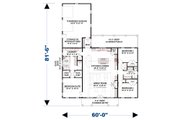 Farmhouse Style House Plan - 3 Beds 2 Baths 2460 Sq/Ft Plan #44-261 