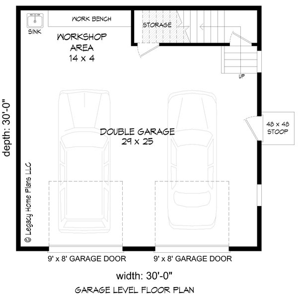 Traditional Floor Plan - Main Floor Plan #932-684