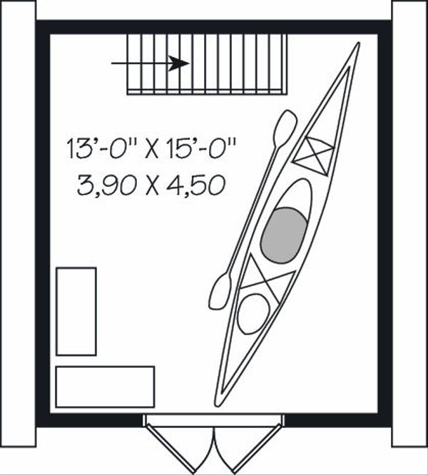 Home Plan - Traditional Floor Plan - Upper Floor Plan #23-764