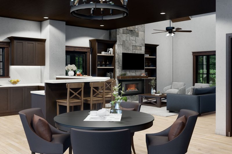 House Blueprint - Interior - Kitchen 1 for Country House Plan #923-349 - 3 bed, 2.5 bath