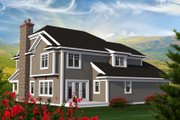 Traditional Style House Plan - 4 Beds 3.5 Baths 2439 Sq/Ft Plan #70-1199 