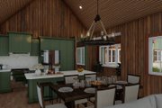 Craftsman Style House Plan - 3 Beds 3.5 Baths 2310 Sq/Ft Plan #923-73 Interior 