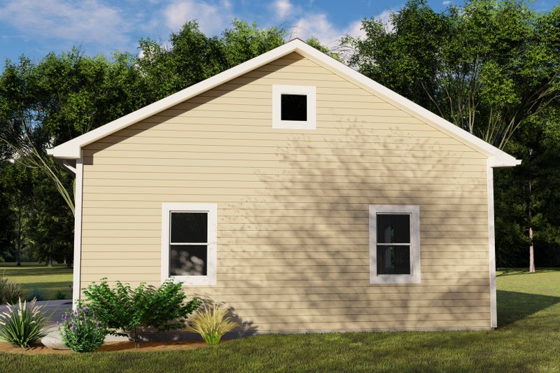 House Blueprint - Exterior - Other Elevation 1 for Traditional House Plan #1064-139, 0 bath