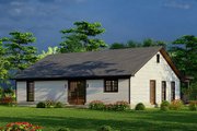 Country Style House Plan - 2 Beds 2.5 Baths 1367 Sq/Ft Plan #923-261 