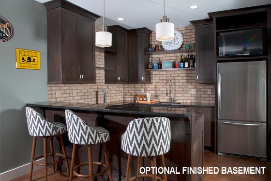 Optional Basement Kitchen