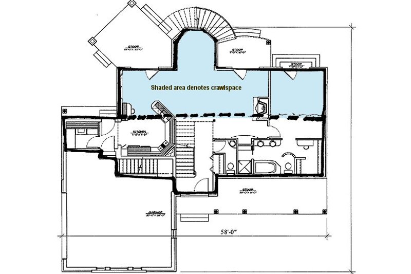 Dream House Plan - Floor Plan - Other Floor for Country House Plan #23-251 - 3 bed, 2.5 bath