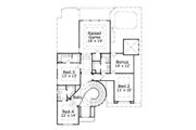 European Style House Plan - 4 Beds 4.5 Baths 3914 Sq/Ft Plan #411-500 