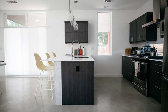 Interior - Kitchen 2 for Modern House Plan #450-6 - 3 bed, 2.5 bath