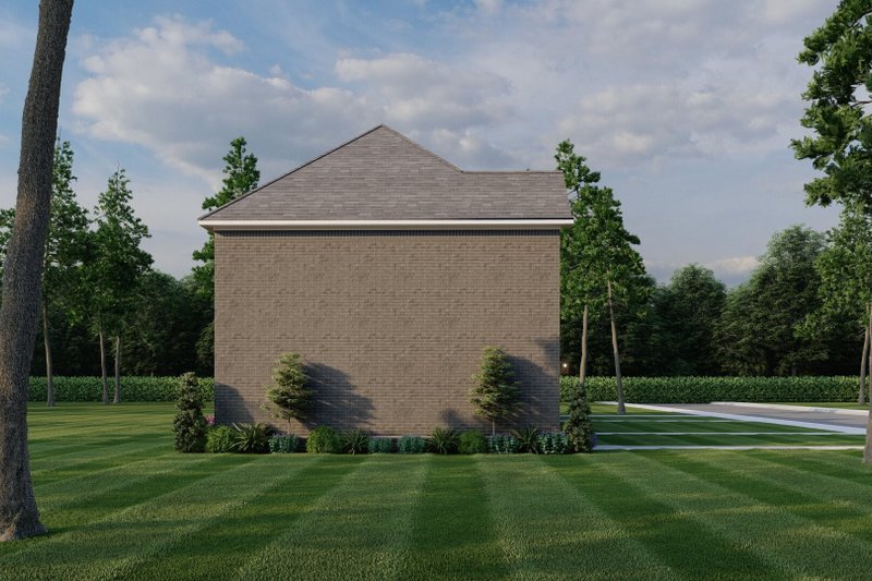 House Blueprint - Exterior - Other Elevation 4 for Traditional House Plan #17-623 - 2 bed, 2.5 bath