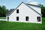 Craftsman Style House Plan - 4 Beds 3.5 Baths 2670 Sq/Ft Plan #1116-19 Exterior 