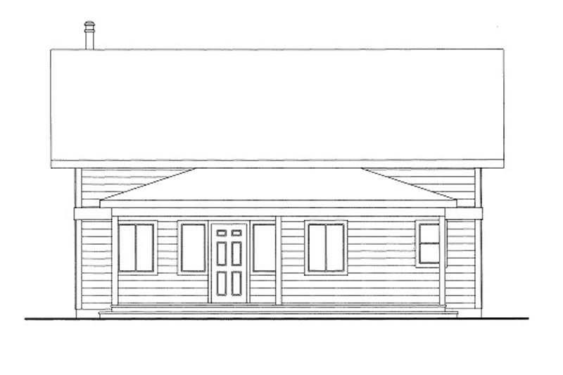 Dream House Plan - Bungalow Exterior - Front Elevation Plan #117-680